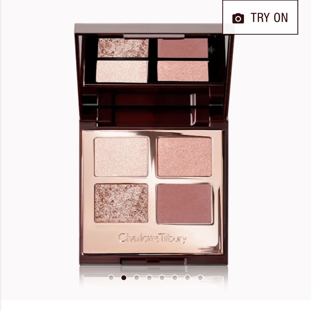 Charlotte Tilbury Eyeshadow Quad Palette Exaggereyes